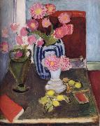 Henri Matisse Nature Morte aux trois vases oil painting reproduction
